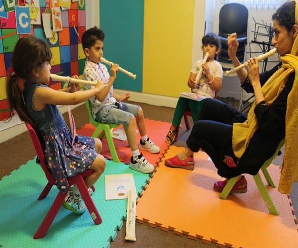 بهترین آموزشگاه موسیقی در کرج-آموزش ارف و موسیقی کودک