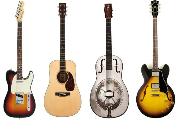 انواع سبک های گیتار